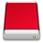 Drive Red Icon 48x48 png